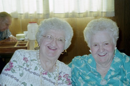 Frances Choat and Clara Popovchak